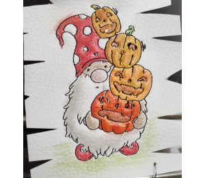 Stickserie - Halloween Gnomes